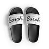 Custom Name Text Women's Slides Sandals