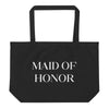 Maid of Honor Large Organic Tote Bag