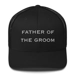 Father of the Groom Trucker Cap