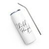 For This Child I Have Prayed 1 Samuel 1:27 Stainless Steel Drink Tumbler